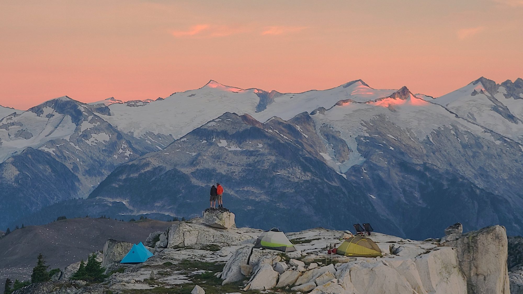 Camping in the Alpine