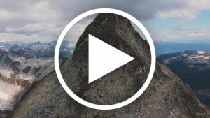 Hiking up Tricouni Peak